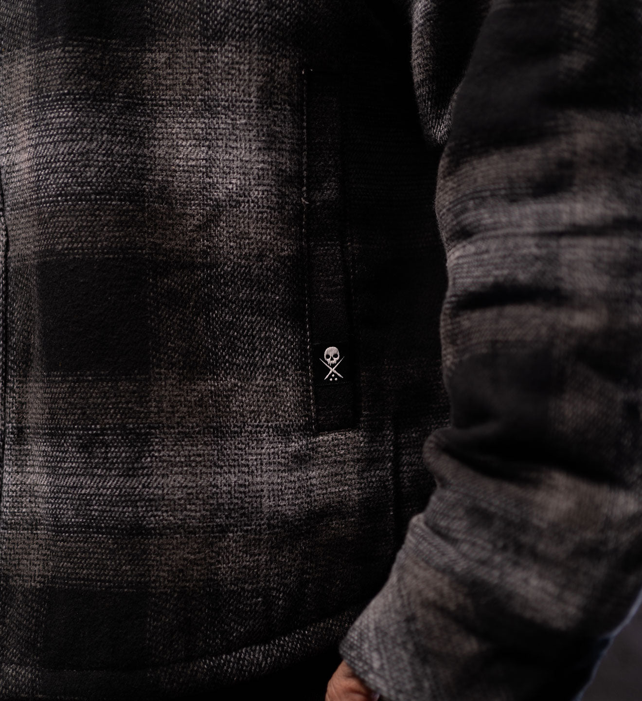 Twisted Flannel Jacket