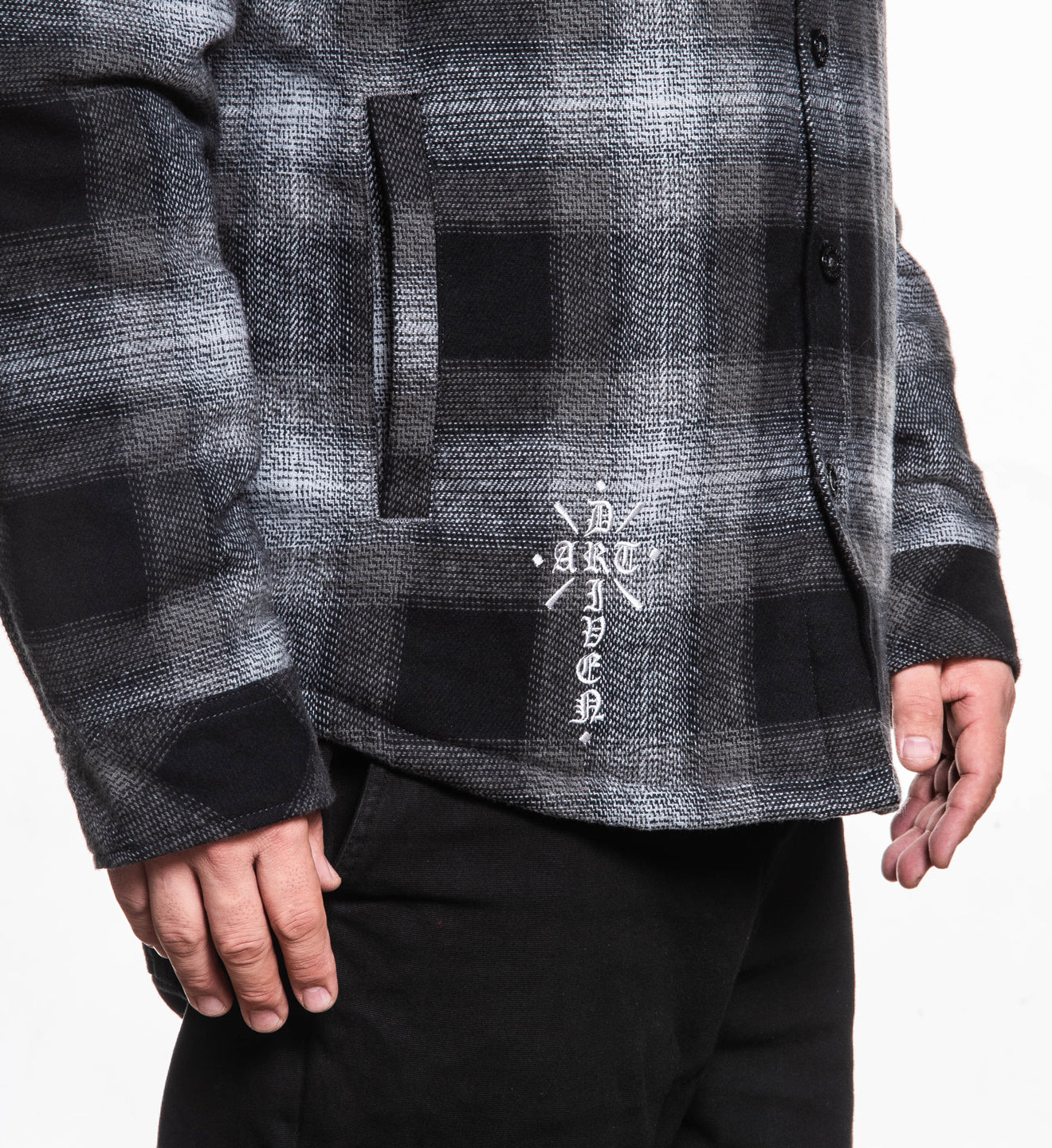 Twisted Flannel Jacket