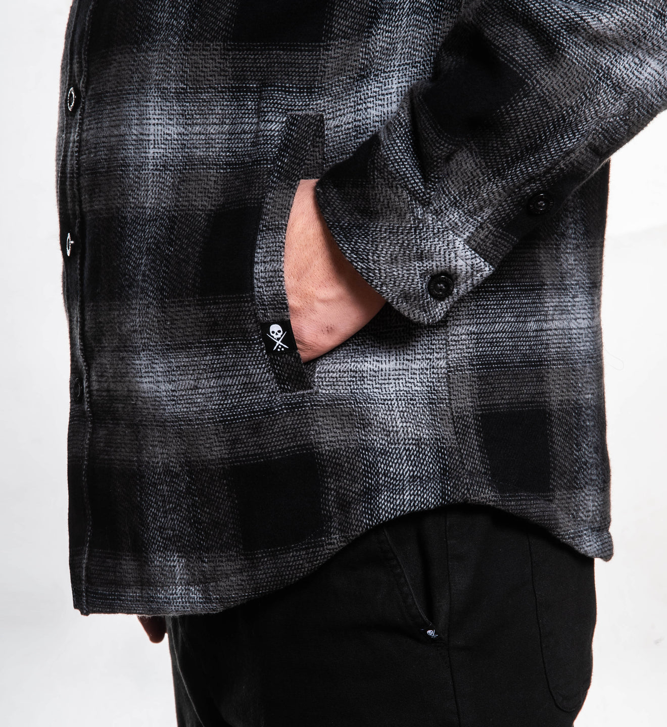Twisted Flannel Jacket