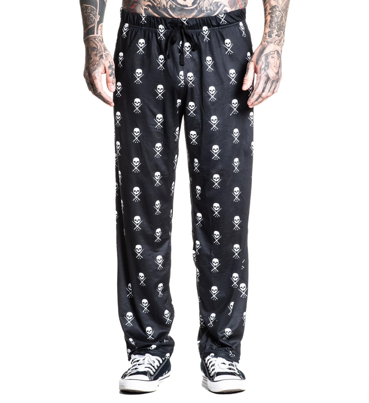 Badge Pajama Pant - Red