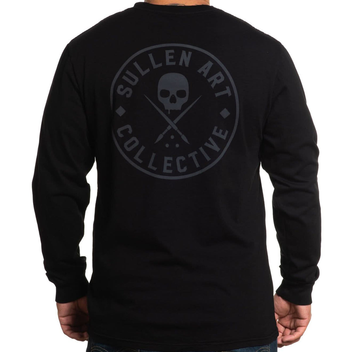 Ever Long Sleeve Classic Logo Shirt - Jet Black