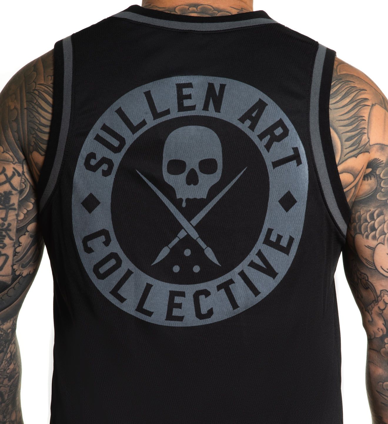 BOH Jersey Tank - Black/Grey - 