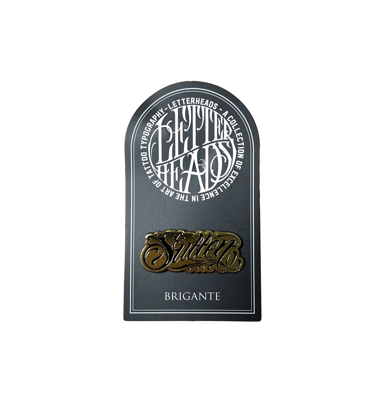 LETTERHEADS #4 Pin - Brigante - 