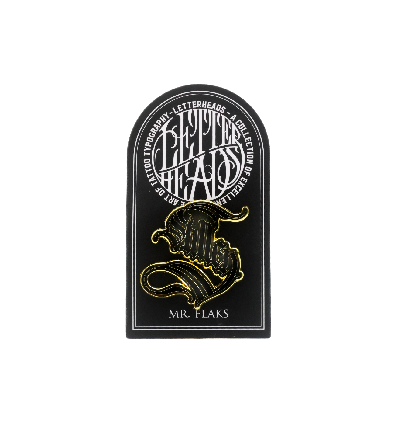 LETTERHEADS #6 Pin - Mr. Flaks - 