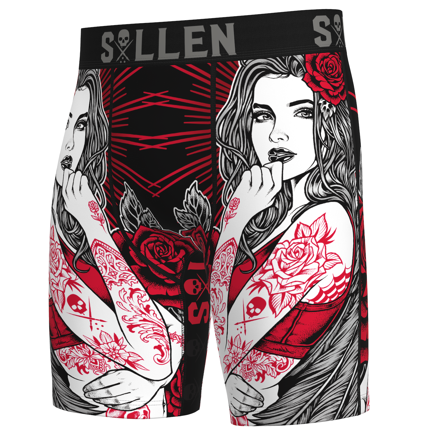 Red Roses Boxers