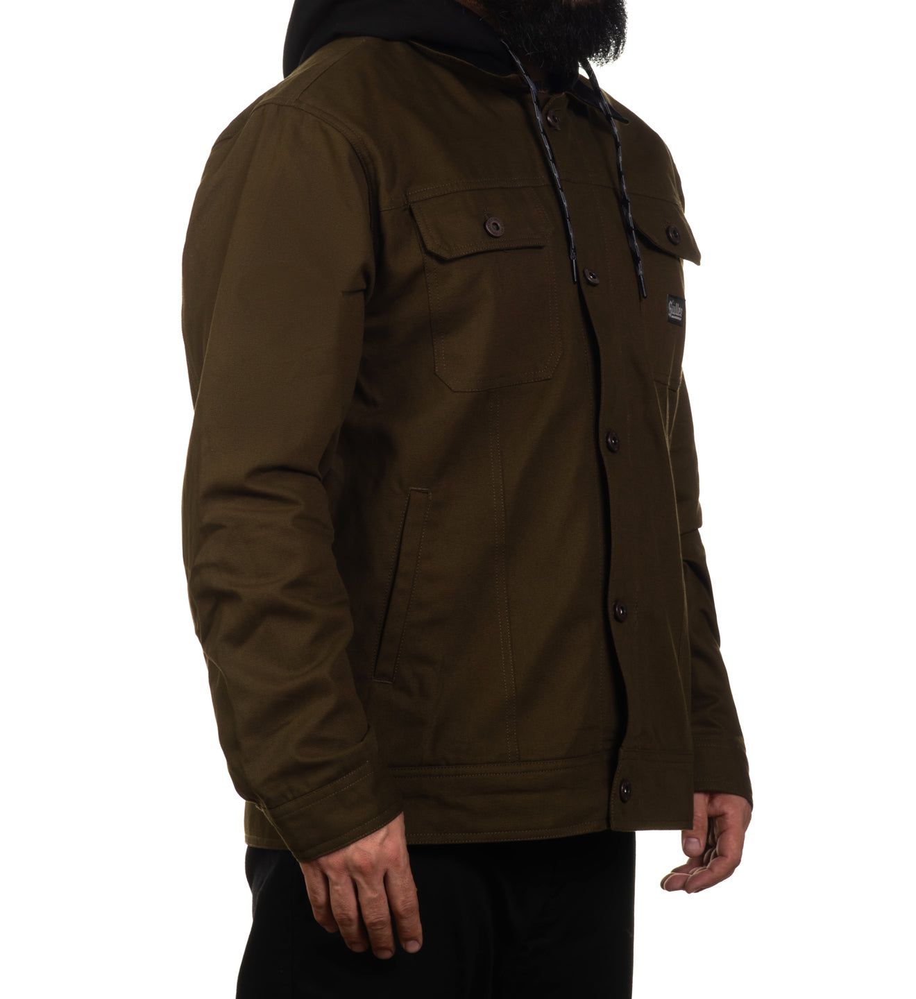 Survivalist Duck Canvas Jacket - Army Green - 