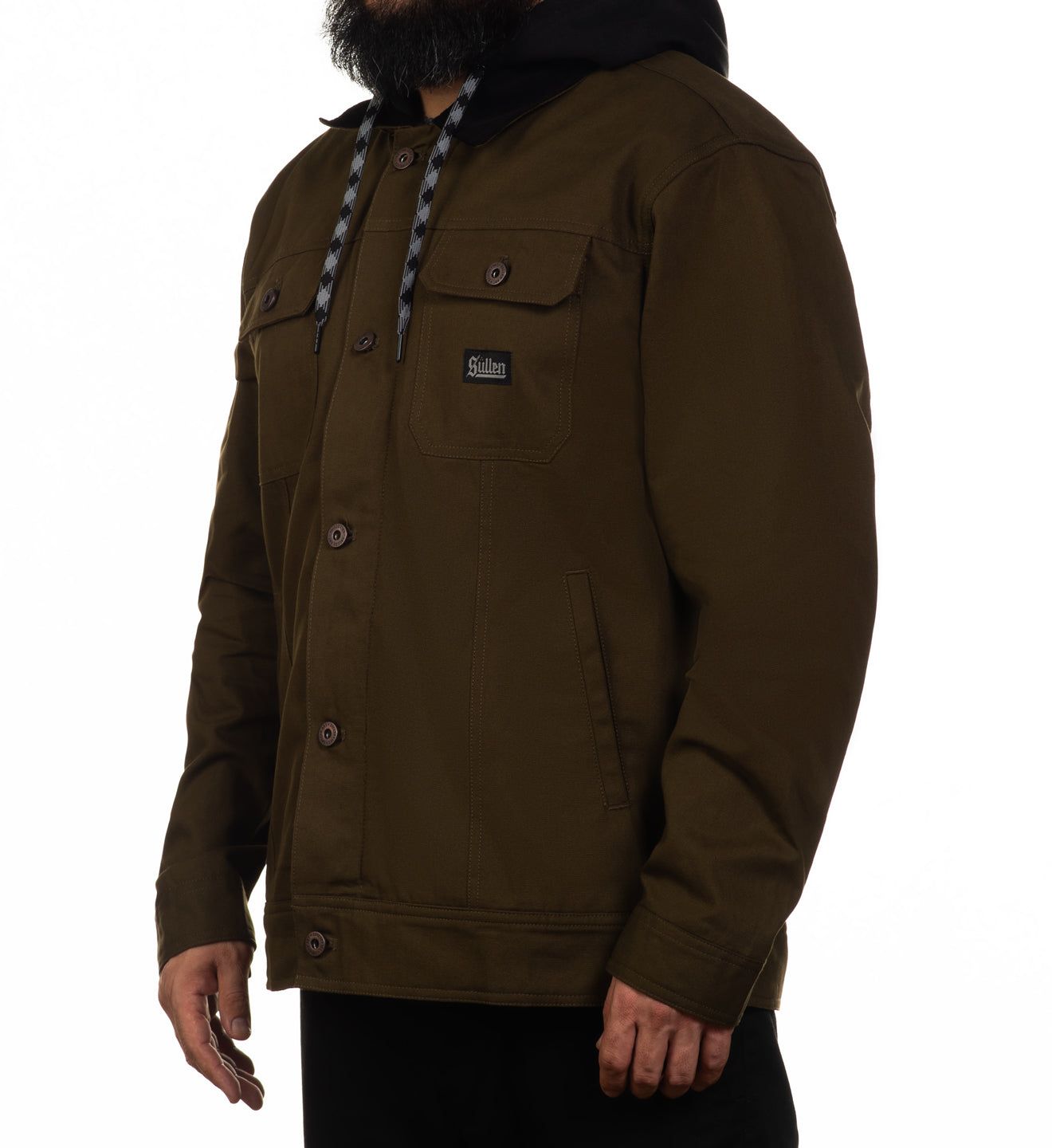 Survivalist Duck Canvas Jacket - Army Green - 
