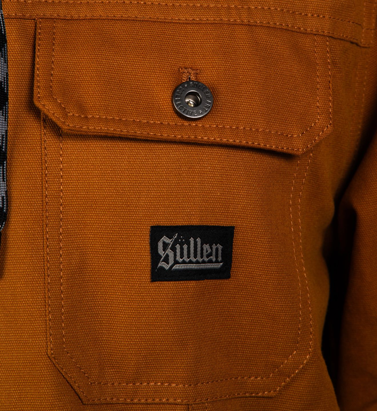 Survivalist Duck Canvas Jacket - Dark Gold - 