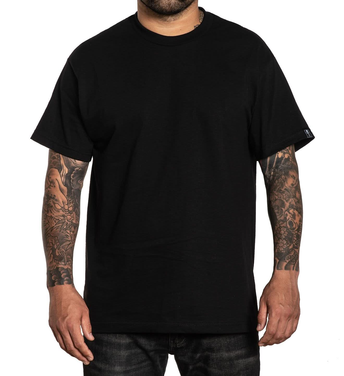 thumbnail image 2 of Sullen - Tiki Cholo Premium Tee - Sage Green - Nordic Tattoo Supplies 2 of 14