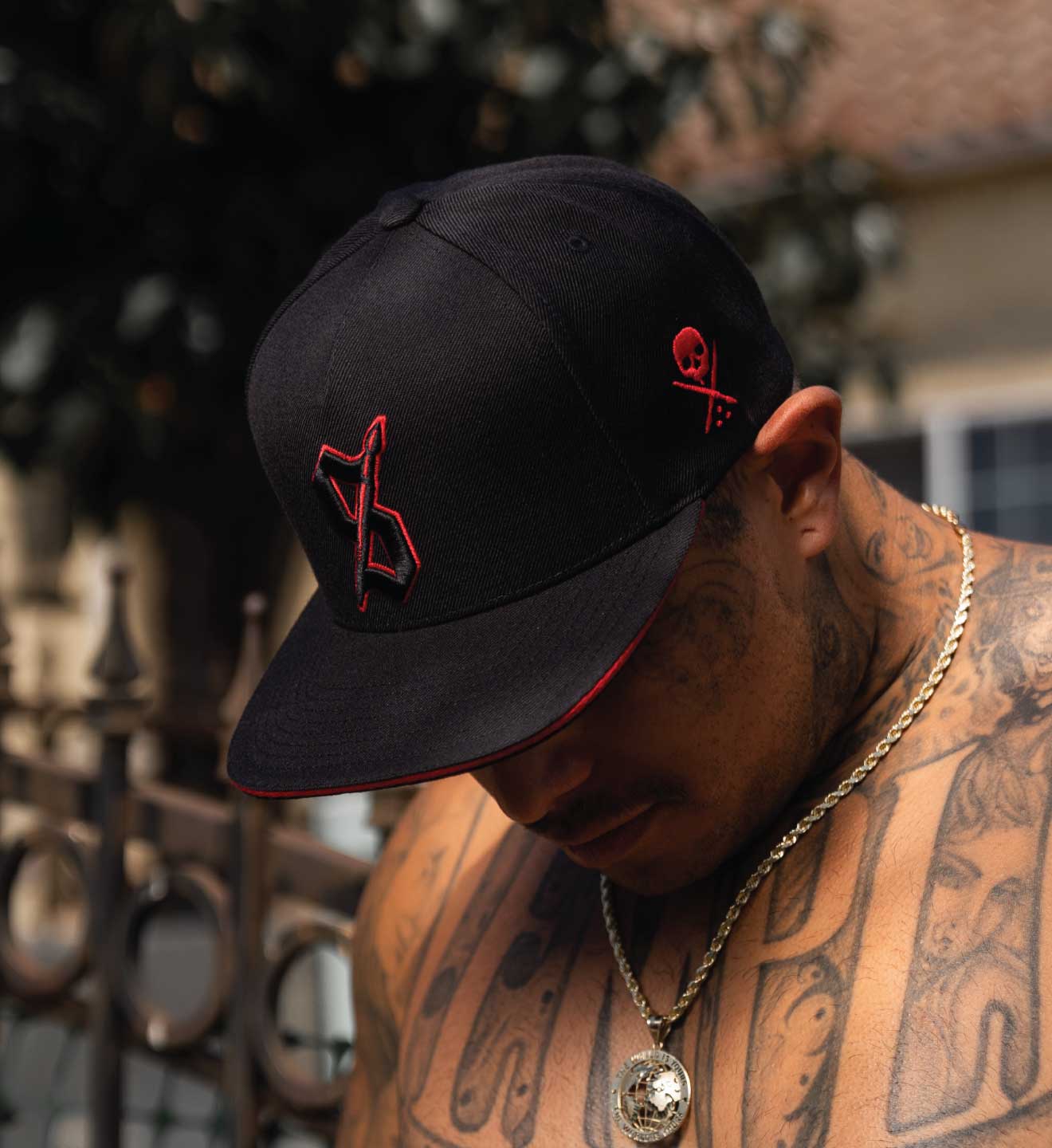 Strike Snapback - Black/Red