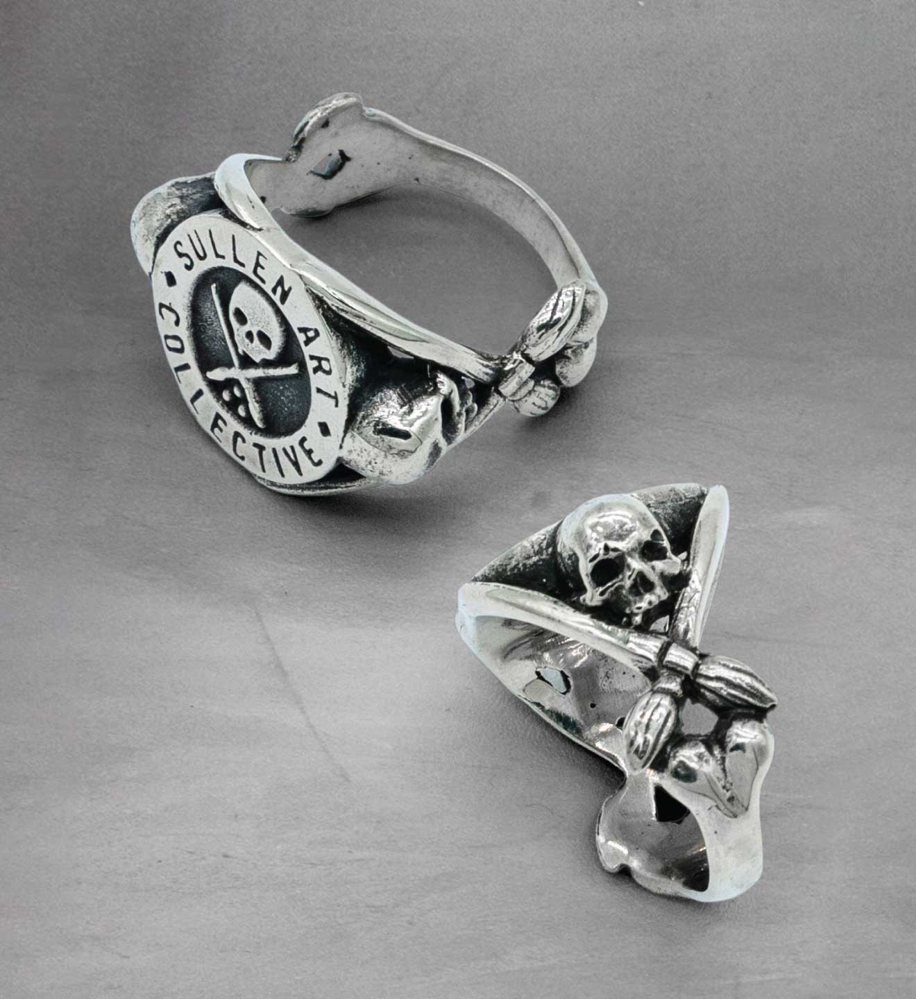 Bone Badge Ring