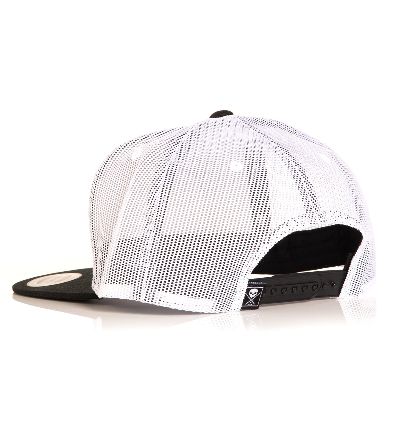 Snapback Hat Supply - Black/White Mesh