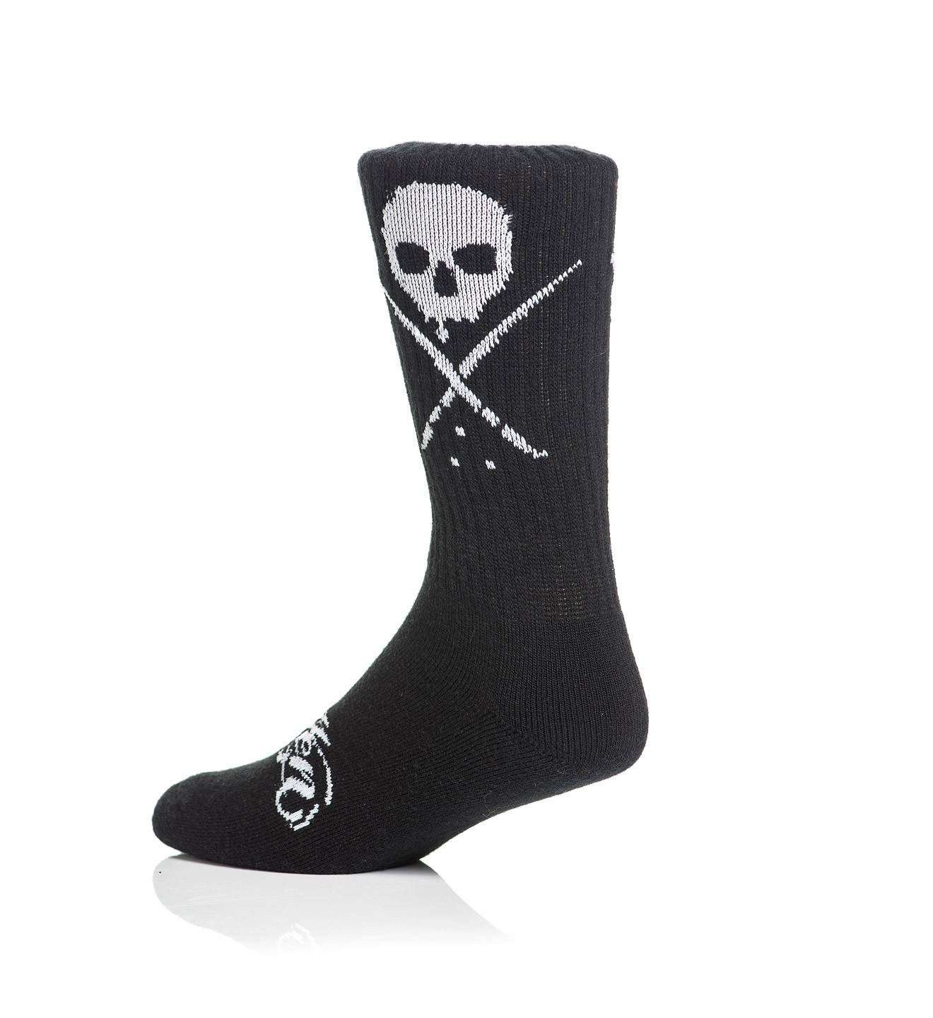 Standard Issue Socks Black/White - Sullen Art Co.